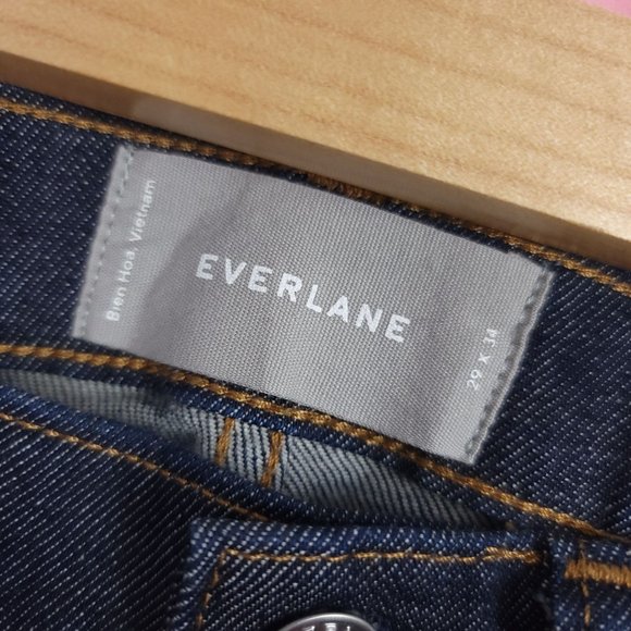 Everlane The Straight Fit Jean Dark Indigo Wash Pants Men's 29X34 - Picture 5 of 5